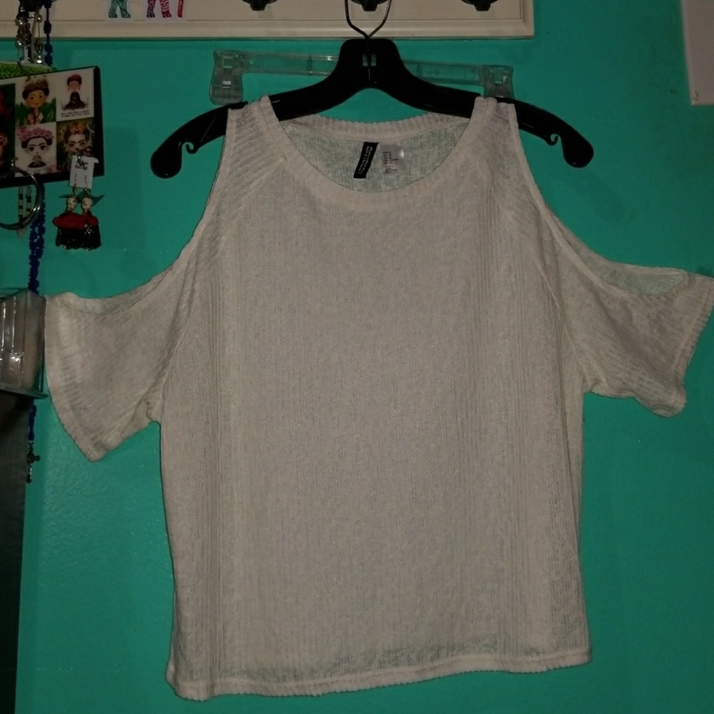 Divided Off the Shoulder Top